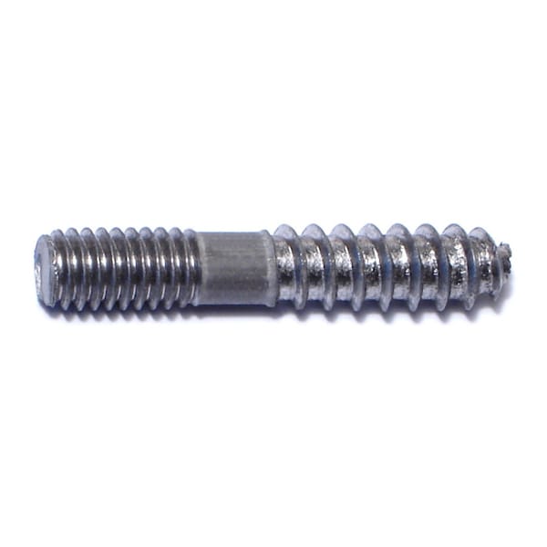 5/16 in Thread to 5/16"-18 Thread, 100 PK Steel, Plain Finish